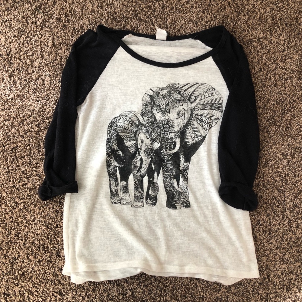 NWOT Windsor Elephant Shirt (XS)